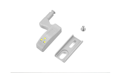 Sensor-activated LED cabinet lights for convenient, hands-free illumination of storage spaces