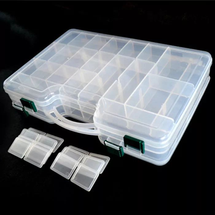 Double Deck Sub Bait Box for organized fishing bait storage