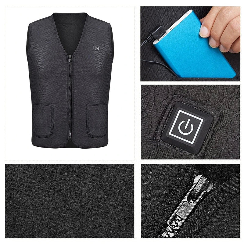 Versatile Heated Vest for Outdoor Adventures