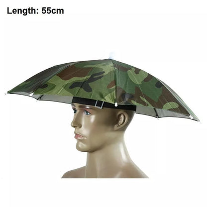 Waterproof folding sunhat for outdoor fishing and camping, available in multiple colors and sizes