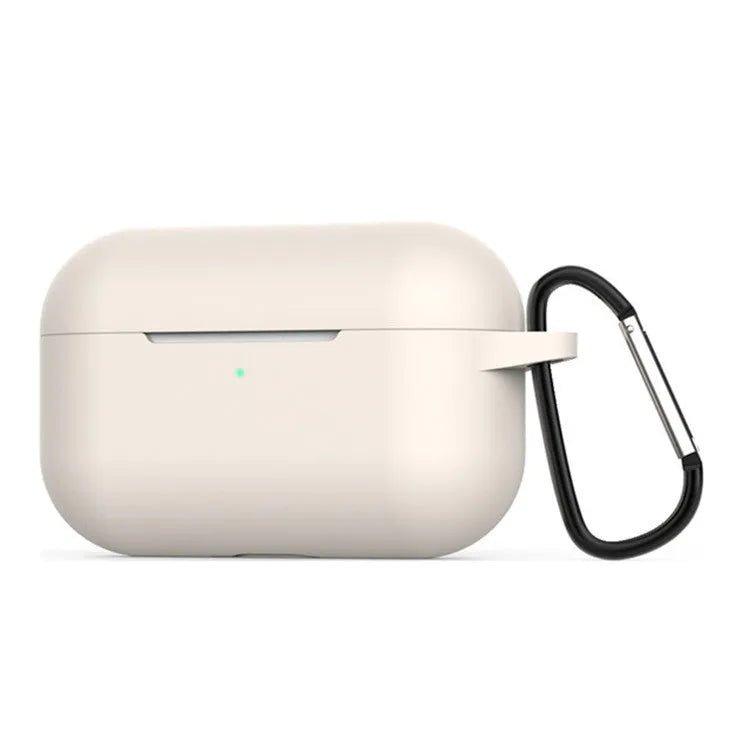 Silicone protective cover for AirPods Pro headphones in multiple colour options showing shock absorption design