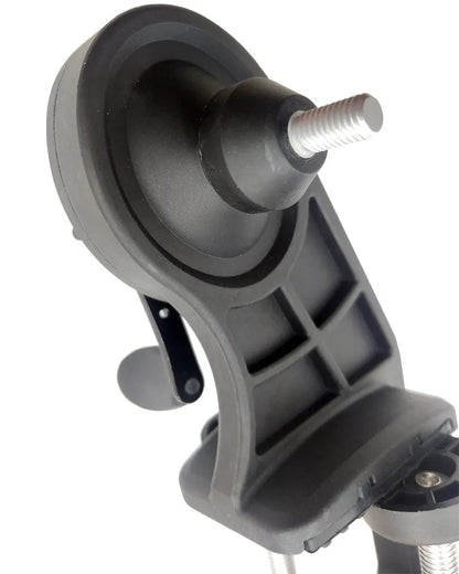Fishing line cable winder with extension shaft for portable line management