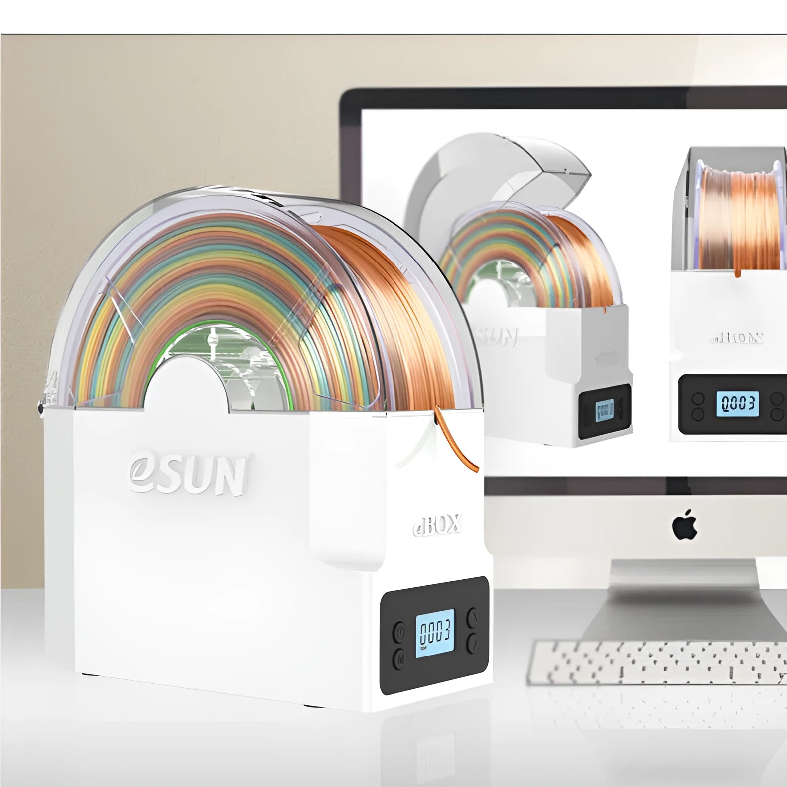 eBOX Lite 3D printing consumables drying storage box with wire heating system and dustproof cabinet