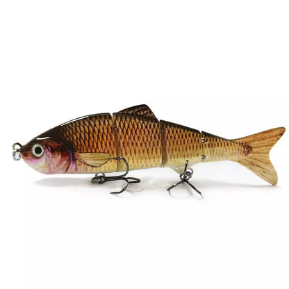 Luya Multi-section Fishing Bait: 16.5cm ABS Plastic Bionic Lure for effective fishing