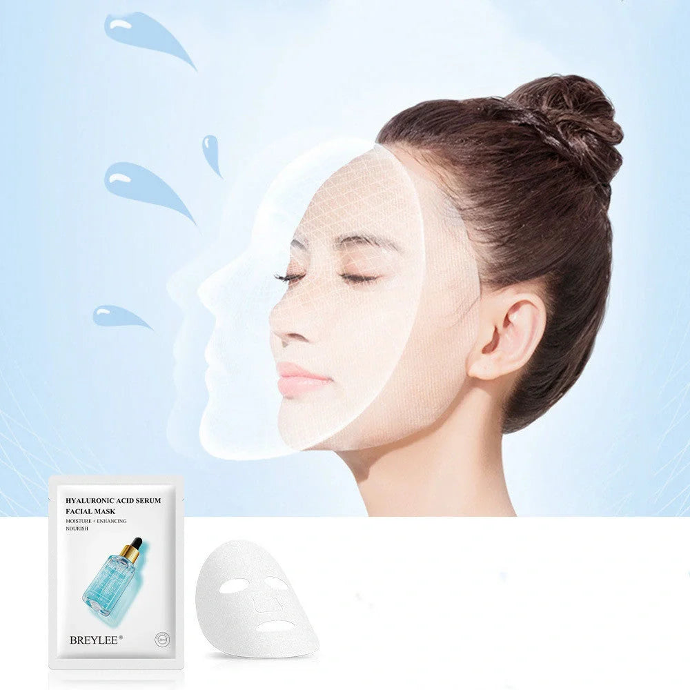 Hydrating snow lotus facial mask for rejuvenating, brightening, and reviving dull, dry skin