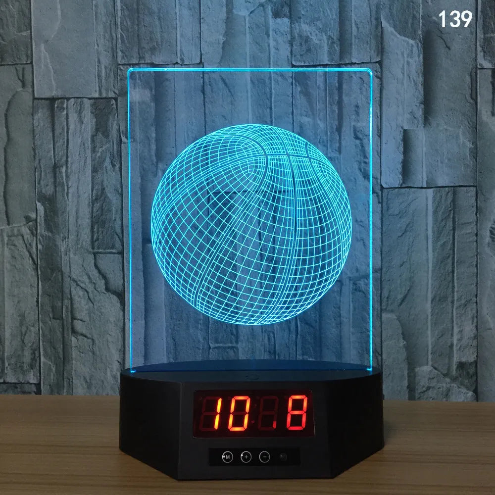 Glowing 3D dolphin LED night light on a table with remote control