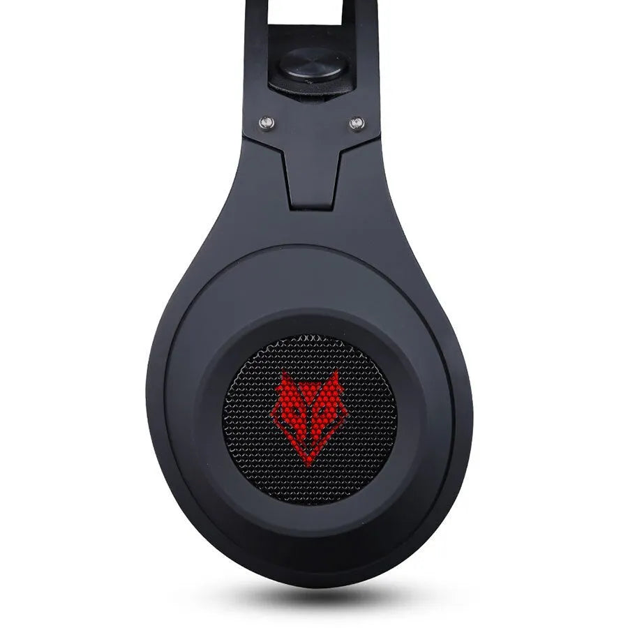 NUBWO N2 black gaming headset with microphone and adjustable headband