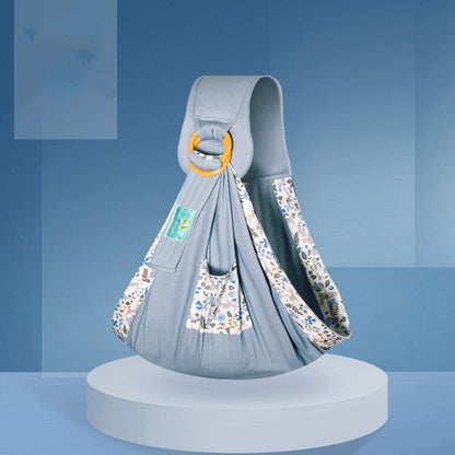 Cotton baby carrier sling in various colors for secure and comfortable baby carrying