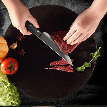 Premium high-carbon steel fillet knife with ergonomic handle for easy fish and meat preparation