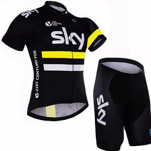 Short sleeve cycling suit in multiple colors for enhanced performance and comfort