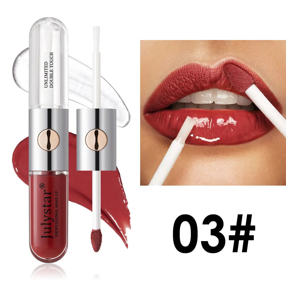 6ml tube of women's moisturising lip gloss available in nine colour styles