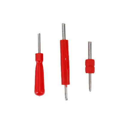 Single-head aluminium alloy tool twist valve wrench shown in one of three available colour styles.