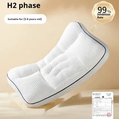 Dual-sided children's neck pillow for ages 1-3-6 in modern simplicity style.