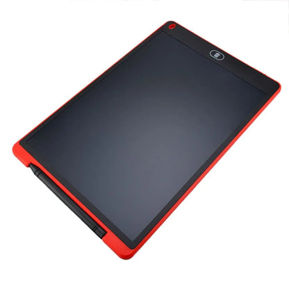 LCD handwriting board for children in black, blue, green, or red with stylus pen and clear button