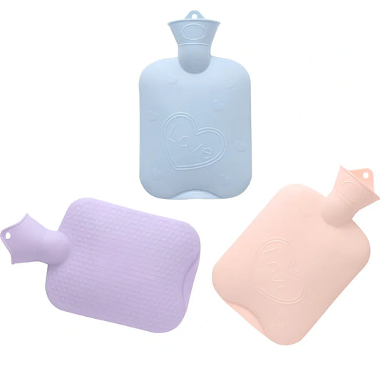 Winter water bottle belt with brown bear removable cover showing hand warmer pocket and large thread stopper