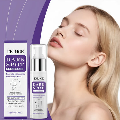 Skin care cream in cylindrical container, 3.5cm diameter by 13cm tall with 50g net content for daily facial hydration