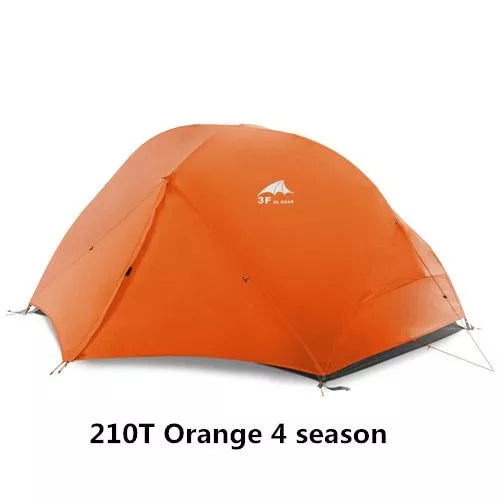 Cloud2 floating lightweight double tent in orange with 5000MM waterproof rating