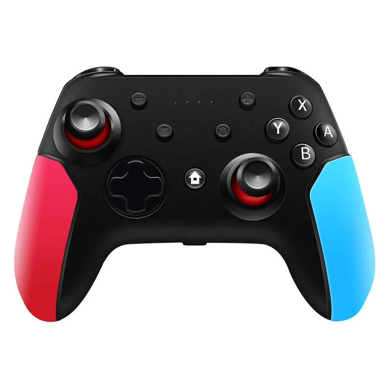 Bluetooth gamepad for Switch, PC and Android with vibration in blue and red colour options
