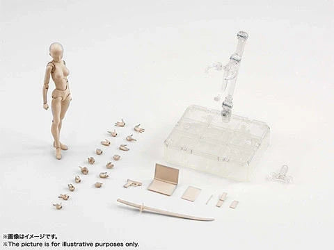 Articulated artist mannequin kits with interchangeable accessories for dynamic pose reference