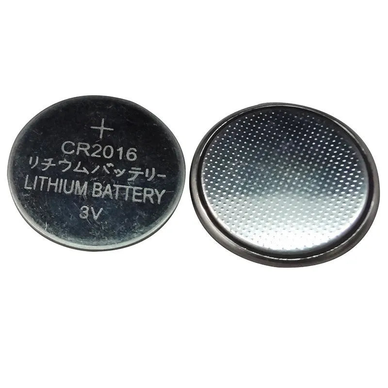 CR2032 CR2025 CR2016 3V alkaline button cell batteries showing 20mm diameter coin cells
