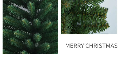 1.2 m green PVC Christmas tree decoration for festive holiday season