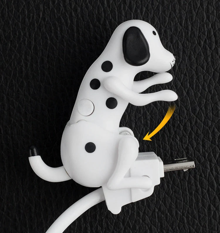 Rogue Dog Data Cable Type C for Android with playful puppy design