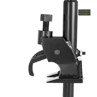 Portable manual tyre peeling machine for 60-1200 tyres, 1000mm max wheel diameter, 12 inch max wheel width.
