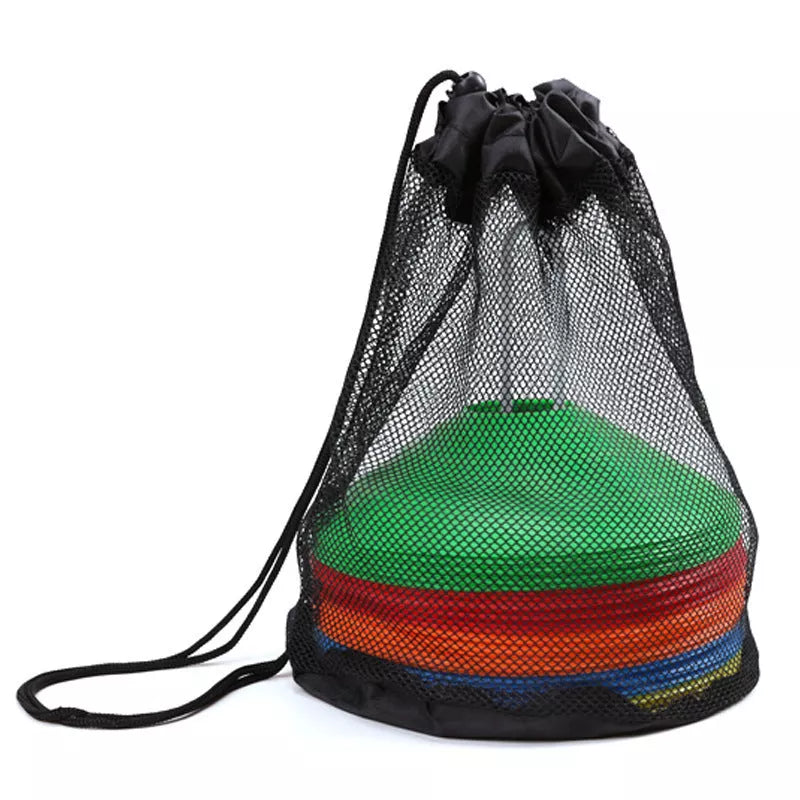 Football Training Round Hole Sign Plate in vibrant colors for accuracy practice