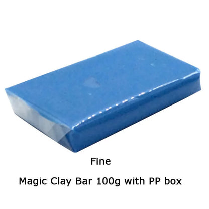 Marflo Magic Clay Bar for car detailing, available in Heavy and King2 models, 100g, 150g, 80g weights