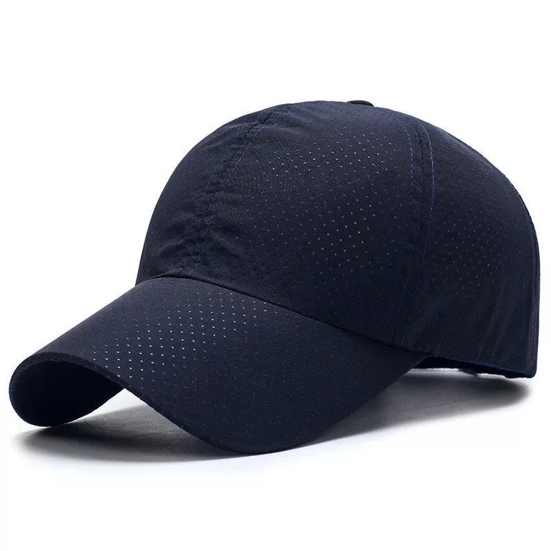 Ultra-thin quick-drying baseball cap in various colors for sports and casual wear