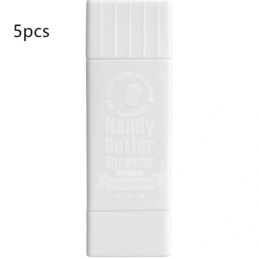 White polypropylene butter applicator creating 6x6x3cm butter sticks with vertical grease box design