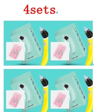 Electric Nasal Aspirator with Adjustable Suction Power and Soft Silicone Tips for Gentle Nasal Clearing in Babies