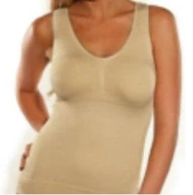Sculpting Tank Top and Cami Set - Slim and smooth your figure with this versatile undergarment duo