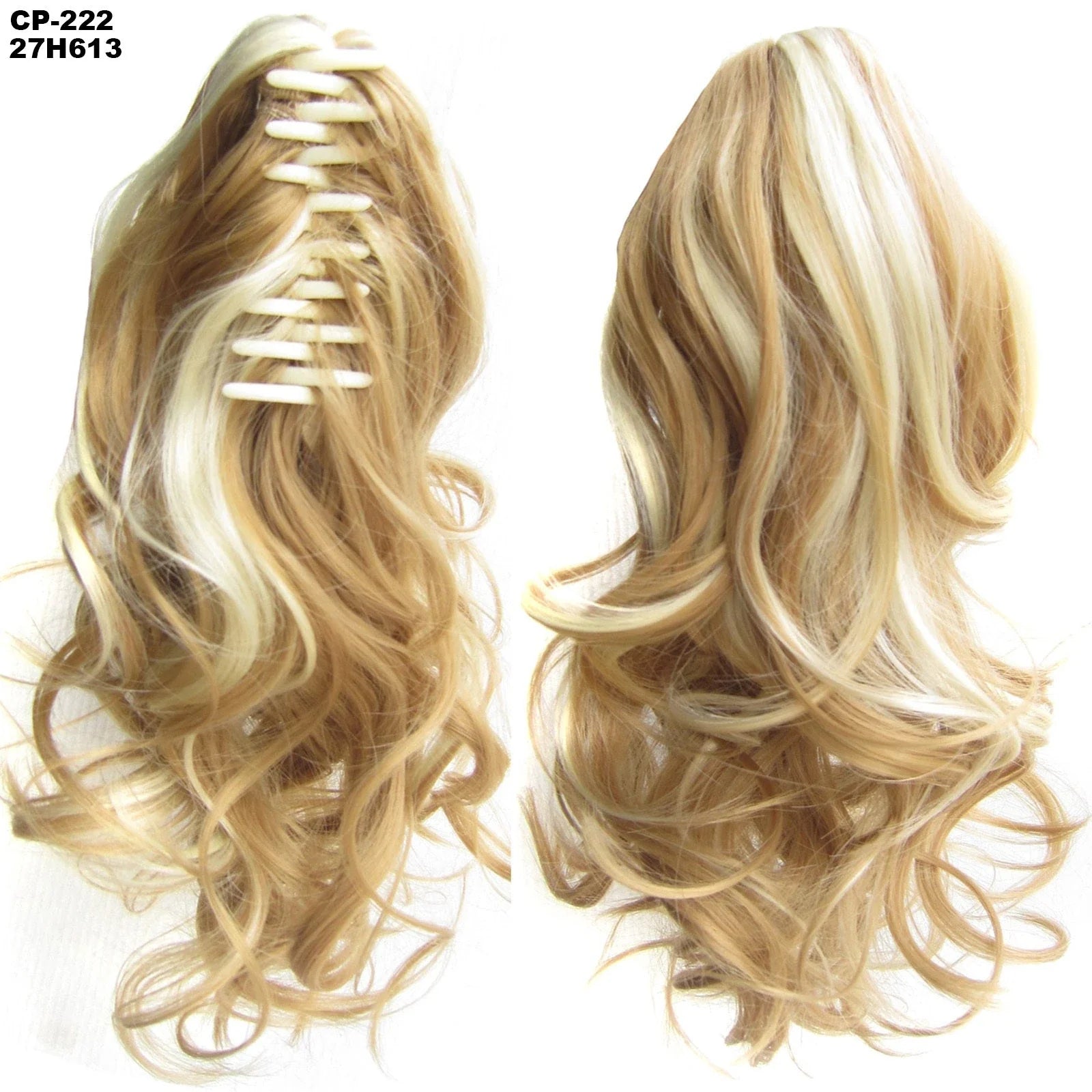 Stylish ponytail hair extension with natural-looking synthetic fibers for comfortable all-day wear