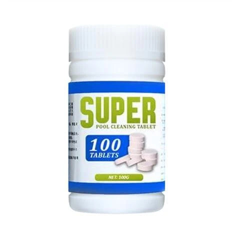 Premium effervescent pool purifier tablets that enhance water clarity and prevent algae growth in swimming pools