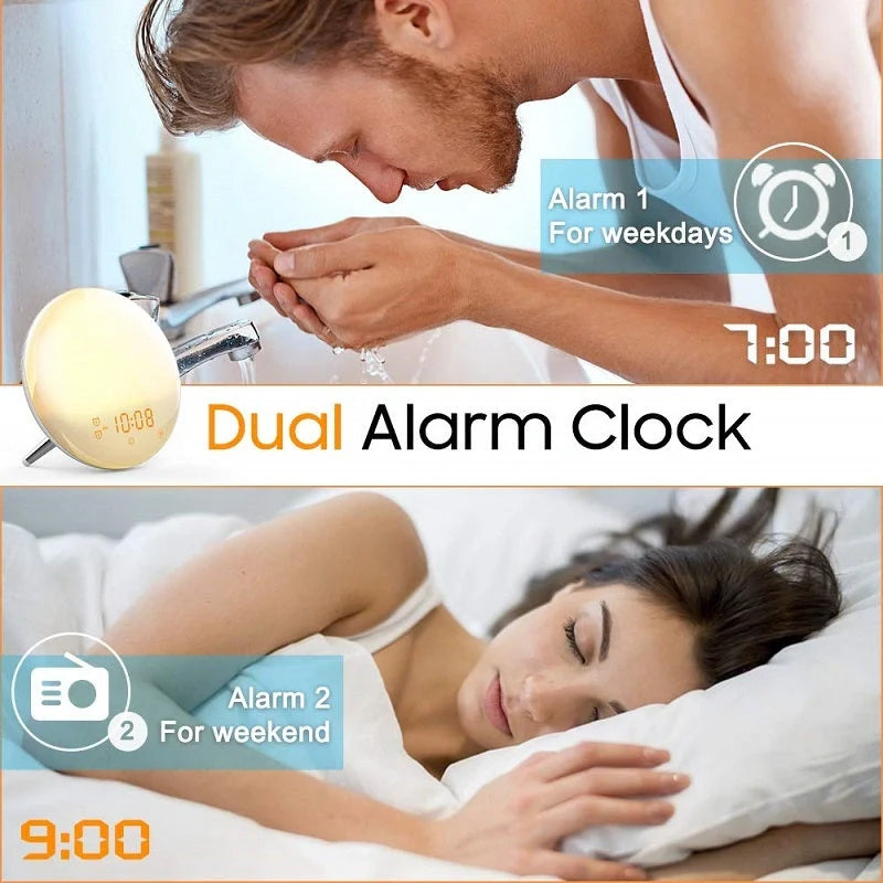 2nd Generation Smart Wake-up Light with voice and app control features