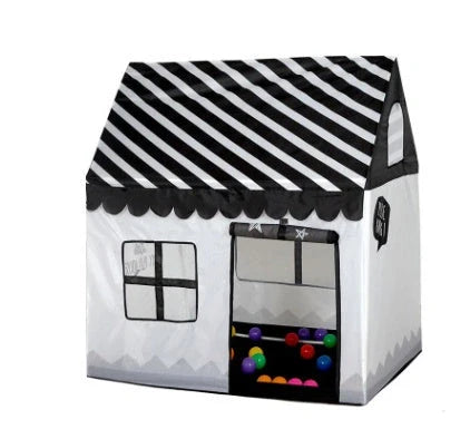 Children's play tent with transfer printing decoration measuring 120cm wide by 120cm deep by 110cm high