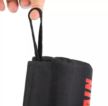 Black Shoulder and Neck Barbell Sponge Cover for weightlifting and squats