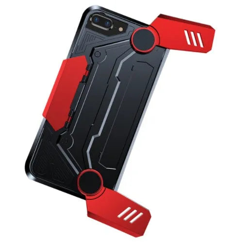 Gamepad smartphone case for iPhone 7 and 8 models in Black, Red, and Silver colour options