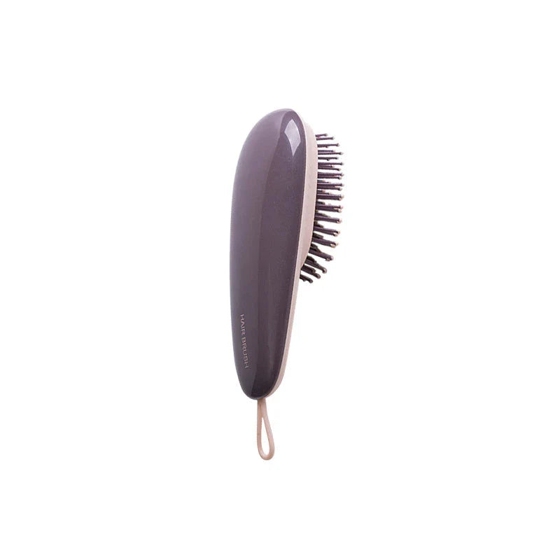 Premium silicone hair brush with airbag design for gentle scalp massage and improved blood circulation