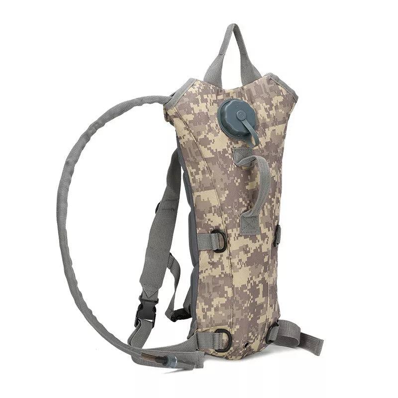 Outdoor Army Camouflage Backpack with waterproof liner and 3L capacity