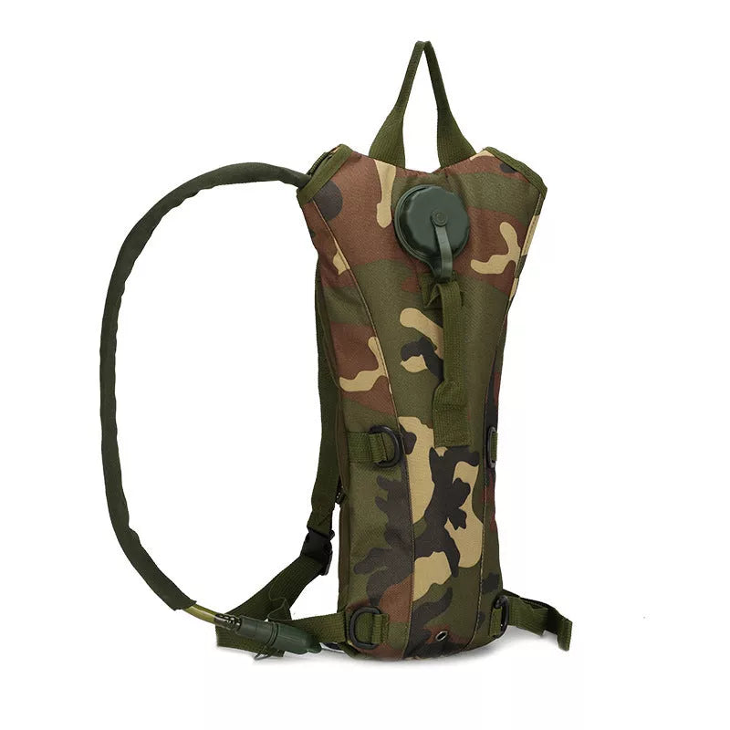 Outdoor Army Camouflage Backpack with waterproof liner and 3L capacity