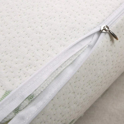 Bamboo fibre cervical pillow with slow rebound memory cotton in four size options for neck support