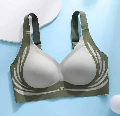 Anti-sagging Running Shock-proof Sports Fixed Cup Bra in various colors and sizes