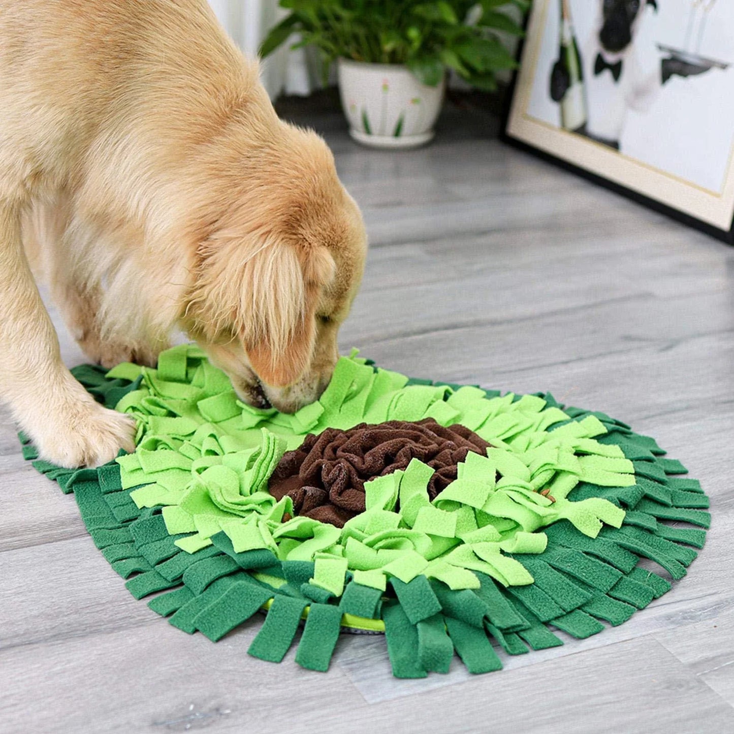 Snuffle Mat for Dogs - Stimulating Puzzle Toy for Interactive Feeding and Mental Enrichment