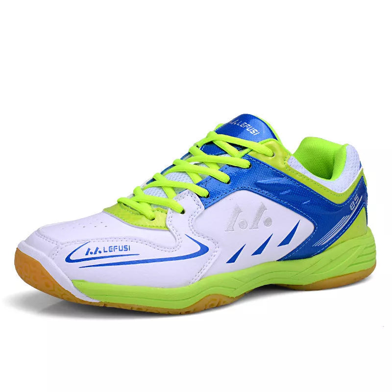 Casual Multicolor Sports Badminton Shoes with breathable mesh lining and low heel