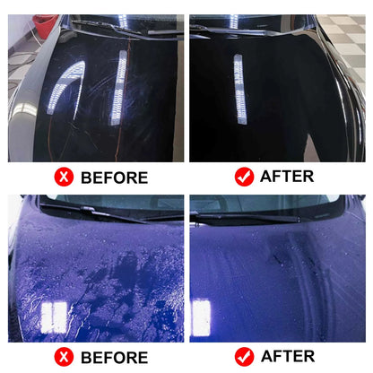 70ml bottle of graphene ceramic coating for cars with sponge, towel, gloves, and cloths