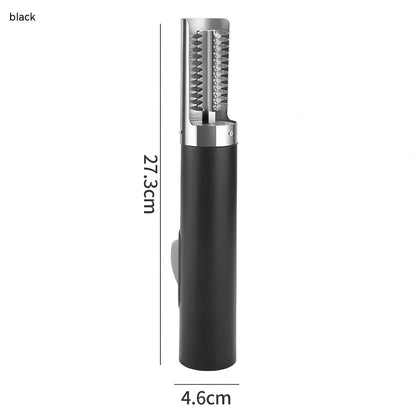 Electric handheld fish scaler machine in white, black, or light green with 125W motor and waterproof design