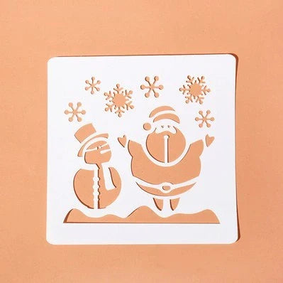 Stylish DIY holiday photo tent kit with hollowed-out design for easy festive decor and custom Christmas scenes