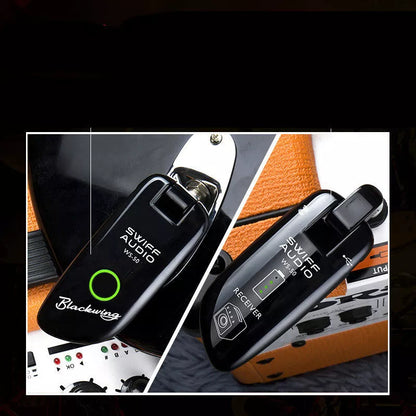 WS-50 Wireless Transmitter Receiver Kit for electric guitar with USB charging